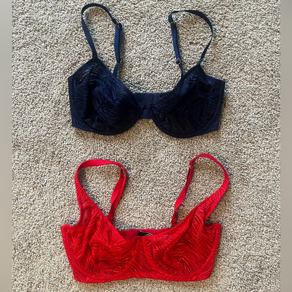 Two Victoria’s Secret bras